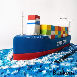 Magnífico Increíble pastel de barco, ¿Quieres que su fiesta sea inolvidable?, ¡Sorpréndelo con un pastel personalizado de aquello que más disfruta!