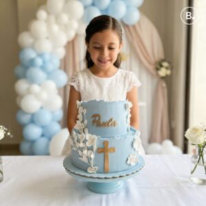 pasteles dpersonalizados backen primera comunión